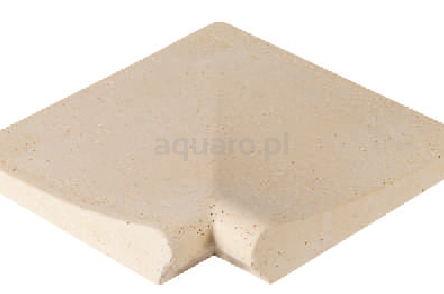 GOBI piaskowy narożnik wewnętrzny prosty