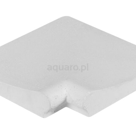 BORDO biały narożnik wewnętrzny prosty