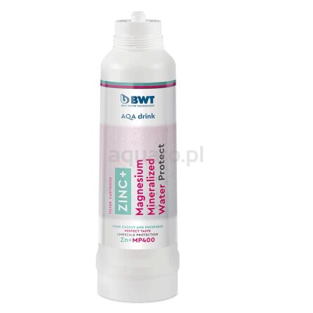 BWT AQA drink Magnesium Mineralized Water Protect +Cynk MP400