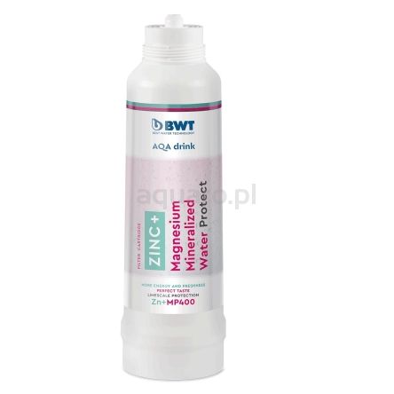 BWT AQA drink Magnesium Mineralized Water Protect +Cynk MP400