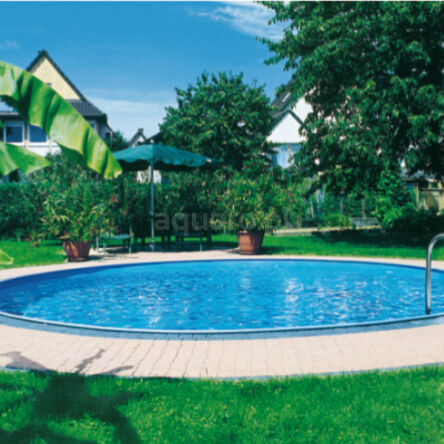 BASEN OKRĄGŁY STALOWY ŚR. 4,5 M