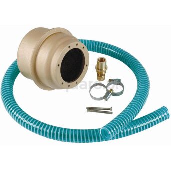 Puszka halogenu 50 W i LED 4x3 W z brązu