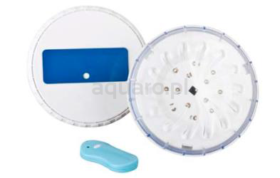 Lampy LED białe z pilotem