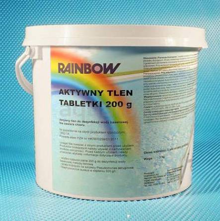 Rainbow AKTYWNY TLEN 3 kg (200 g tabletki)